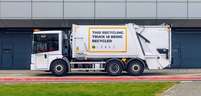 Recycling lorry