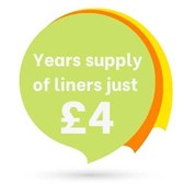 A years supply of liners for just £4